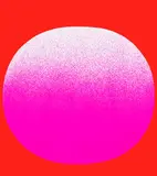 Rupprecht Geiger, 3 Bll.: leuchtrot kalt - konv. rot. blau - rot. leuchtrot auf leuchtorange