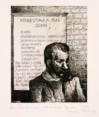 Hans Tombrock, 7 Bll.: Figürliche Motive, Etching