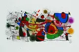Joan Miró, Céramiques, Lithograph printed in colours