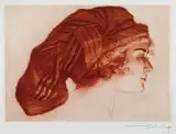 Max Brüning, Frau mit Turban