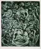 Carl Rabus, 2 Bll.: Kreisende Schatten I und II, Etching
