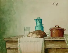 Stilleben by Franz Radziwill, Watercolour, sold Dec 2001