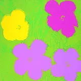 Andy Warhol, 10 Bll.: Flowers