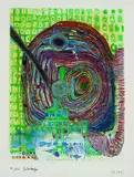 Friedensreich Hundertwasser, Seereise I, Colour etching
