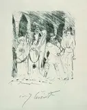 Lovis Corinth, 15 Bll. in: Die Frau Konnetable