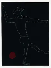 Gioco II by Marino Marini, Etching, sold Dec 2001