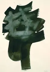 Étienne Hajdú, Etude pour une Sculpture, Gouache