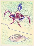 Max Ernst, Zu: Pierre Hebey, Festin