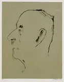 Marino Marini, Portrait von Thomas Mann