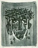 Otto Dix, Schweißtuch III (Mund geschlossen)