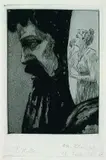 Max Klinger, 2 Bll.: Ex Libris Georg Hirzel II