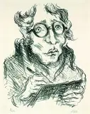 Rolf Nesch, Selbstportrait