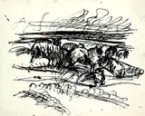 Walter Jacob, Auf Hallig Hooge