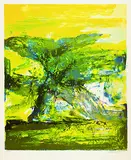 Zao Wou-ki, Untitled yellow
