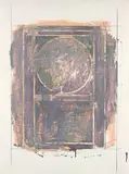 Louis Cane, Komposition, Gouache