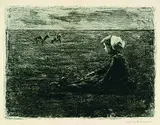Max Liebermann, Ziegenhirtin