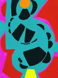 Max Ackermann, 3 Bll. Kompositionen, Silkscreen