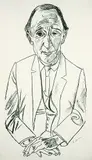 Max Beckmann, Bildnis des Komponisten Frederik Delius