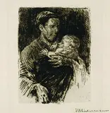 Max Liebermann, Mutter und Kind