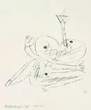 Auslöschendes Licht by Paul Klee, 1919, Lithograph, sold Dec 2001