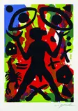 A. R. (d. i. Ralf Winkler) Penck, Energiefeld mit Skorpion