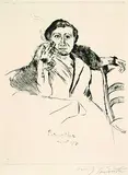 Lovis Corinth, Petermännchen, Drypoint