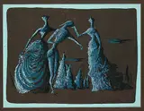 Mac Zimmermann, Vorliebe für eine bestimmte Zeit, Gouache