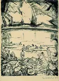 Erich Heckel, Badende Soldaten