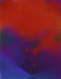 Otto Brix, 3 Bll.: Farbverläufe (2). Abstrakte Komposition, Pastel