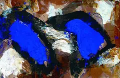 Juschi Bannaski-Basten, Ohne Titel, Mixed media