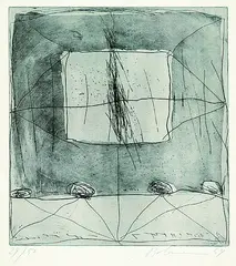 Karl Bohrmann, 2 Bll. Kompositionen, Etching
