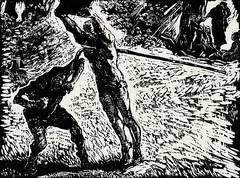 Max Slevogt, 7 Bll. in: Die Nibelungen, 1925, Woodcut