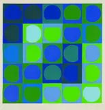Victor Vasarely, Abstrakte Komposition