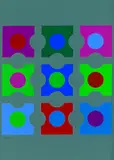 Victor Vasarely, Geometrische Komposition