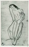 Willi Geiger, 2 Bll. Akte, Etching