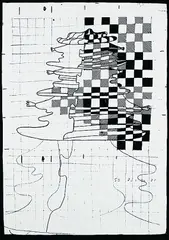 Streichquartett by Dieter Roth, Silkscreen, sold Dec 2001