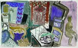 Charles Crodel, Im Atelier