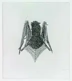 Kiki Smith, 2 Bll. Fledermäuse