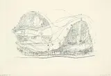 Gerhard Altenbourg, Der grasverhangene Blick, Etching
