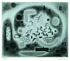 Boris Kleint, Stufenberg, Aquatint