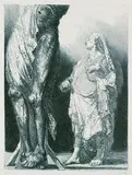 Werner Tübke, Mythologische Szene, Lithograph