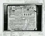 Dieter Roth, Bericht mit Kommentar, Etching
