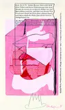 Dieter Roth, "Dr. Philipp Buse...", Etching