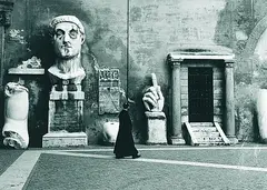 Klaus Lehnartz, Capitol-Museum, Rom, 1958, Gelatin silver print