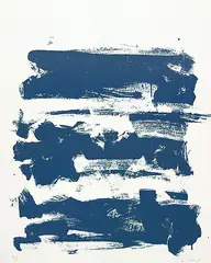Joan Mitchell, Komposition, Lithograph printed in colours