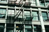 Wolff Buchholz, New York - Feuertreppen in Soho, 1990, Colour photography