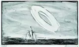 Robert Wilson, Phantastische Landschaft, Lithograph