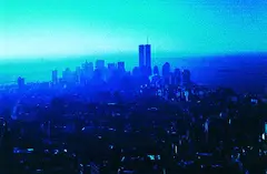 Wolff Buchholz, Manhatten am Abend, 1990, Colour photography