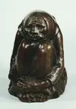 Frierende Alte by Ernst Barlach, 1937, Bronze, sold Dec 2001