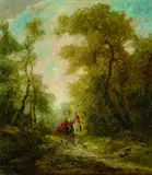 Otto Eduard Pippel, Ausritt zur Fuchsjagd
